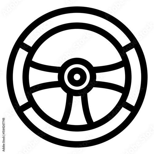 steering wheel icon