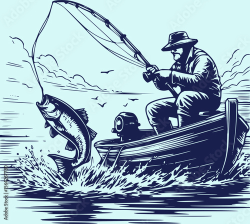 Tranquil Fishing Scenes Vector Collection
Fishing Adventure Silhouettes & Nature Elements
Vector Set of Fishermen, Rods, Boats & Lakeside Views