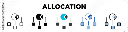 Allocation Icon Pack Line Glyph