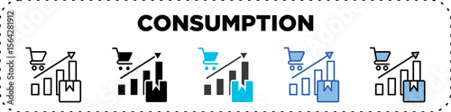 Consumption Icon Pack Line Glyph