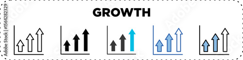 Growth Icon Pack Line Glyph