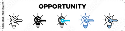 Opportunity Icon Pack Line Glyph