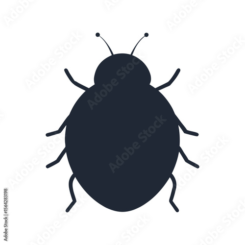 vector illustration of a bug