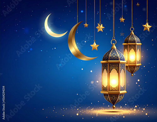 lantern in the night