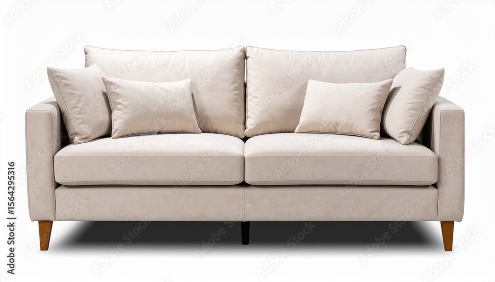 modern sofa isolated on white modern sofa isolated on white
