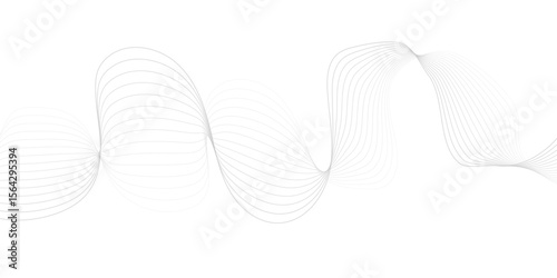 modern striped brown soft line white gray wavey curve line minimal concept creativity elegant graphic design use for banner, wallpaper, poster, web vector illustration.