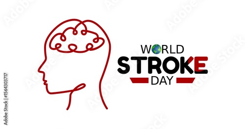 world stroke day motion video, ideal for world stroke day celebration