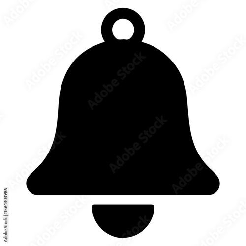 Bell notification alerts or social media app icon for new messages and updates
