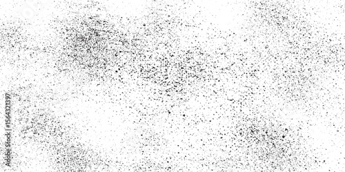 Speckle grain dot white paper noise texture with distress effect vector illustration pattern of grunge wall design. Dirty eroded vintage background 
