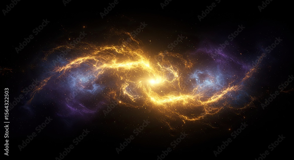 Fototapeta premium Cosmic Energy Flow