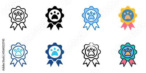 Behavior icon set multiple style collection 

