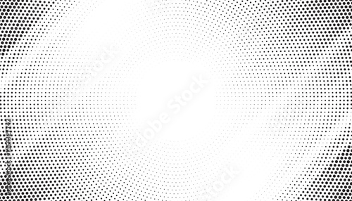 Halftone background vector, abstract backdrop design with two tone pattern and copy space for edit your content	
