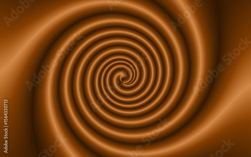 abstract background with spiral brown