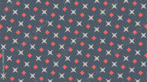 Geometric seamless vector patterns. Fashion design and home decor product wrapping