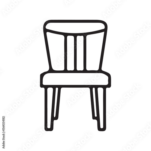chair isolated on white background