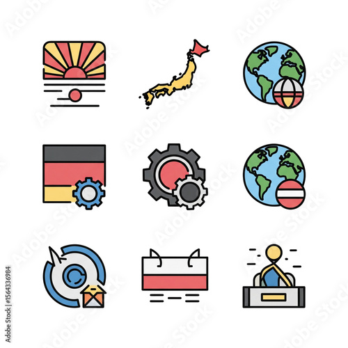 Icon Vector national Theme