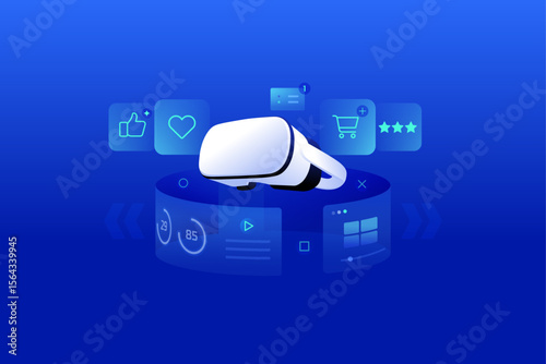 Immersive Marketing Virtual Reality Visual Experience Display Technology