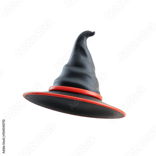 Spooky witch hat, dark, pointy