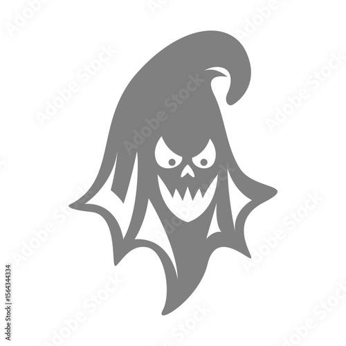 Ghost icon logo design