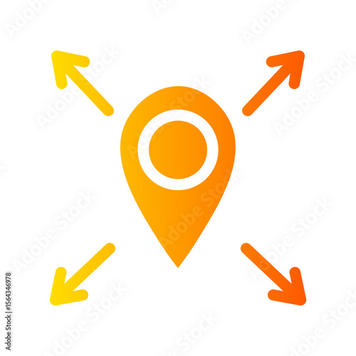 mobility gradient icon