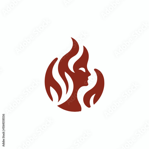 Fire god logo
