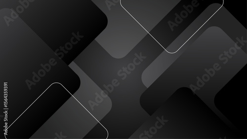 Abstract dark gray and black geometric design suitable for modern backgrounds, digital artwork, corporate presentations, and tech related projects.