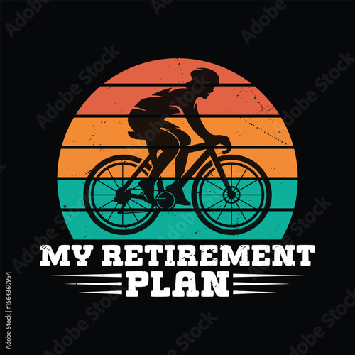 My Retirement Vehicle Cycling Sunset
