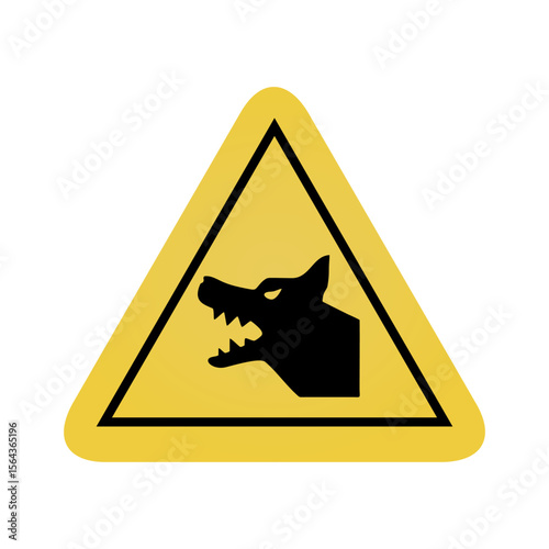 beware of dog sign