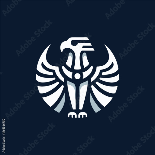 Pharaoh eagle logo