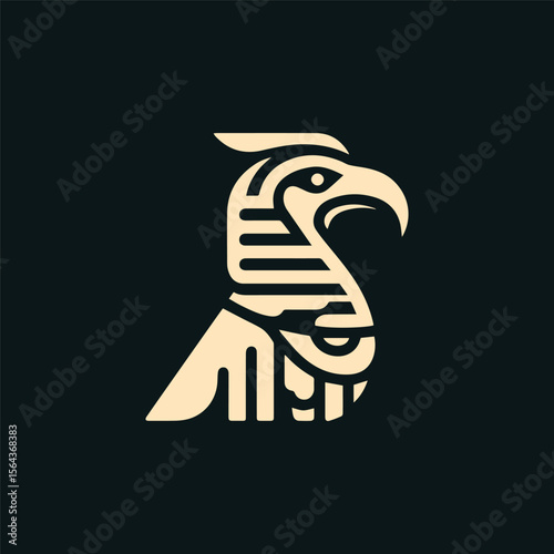 Pharaoh eagle logo