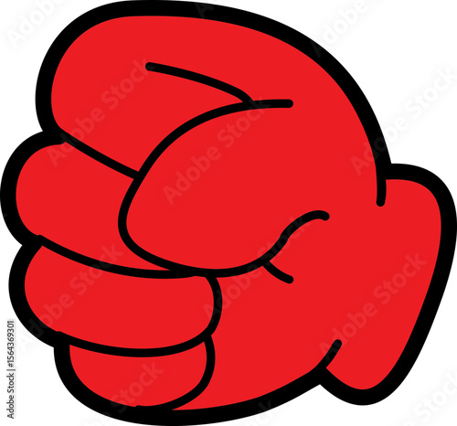 hand motion for showcard label 