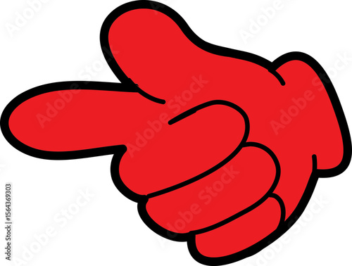 hand motion for showcard label 