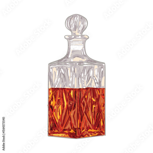 Luxury Bourbon Bottle