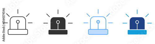 Emergency Icon Set Multiple Style Collection