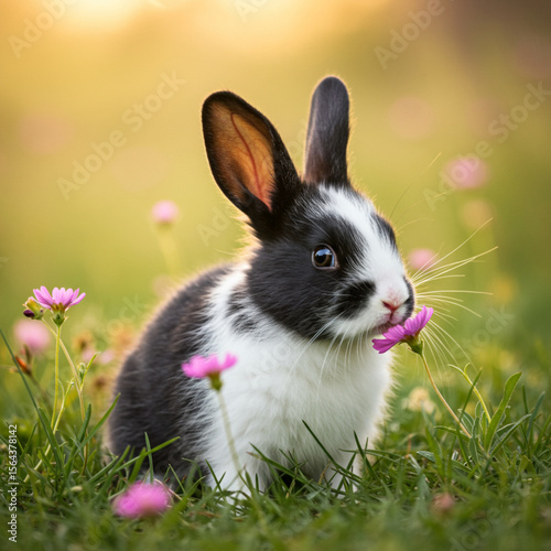 Cute Baby Bunny