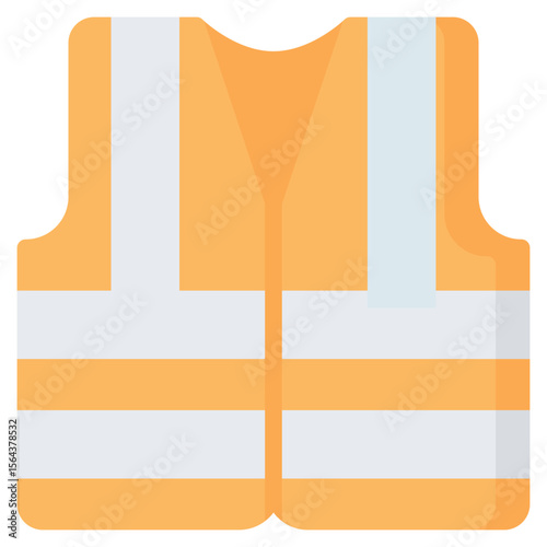 Vest Icon, Flat style icon vector illustration, Suitable for website, mobile app, print, presentation, infographic and any other project.