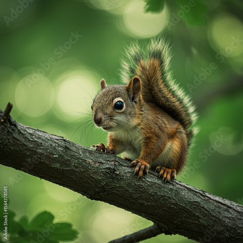 Cute Baby Squirrel