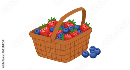 basket with berries