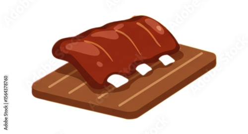Grilled ribs 