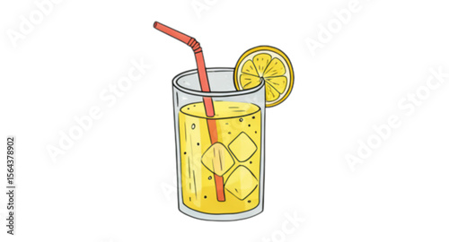 glass with juice