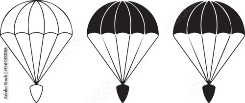 Skydiver in Freefall Silhouette

Parachuting Adventure Vector Design

Extreme Skydiving Action Illustration

High Altitude Parachute Jump Silhouette

Adrenaline Rush Skydiver Art