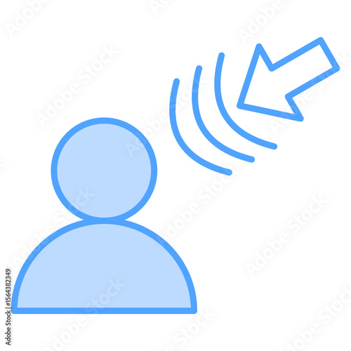 Resilience Blue Icon Element For Design