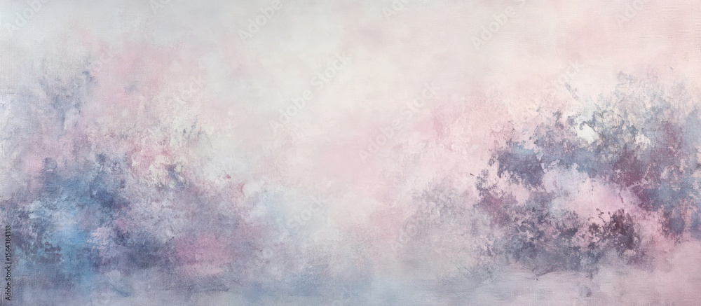 Obraz premium Soft, textured abstract painting in muted pastels