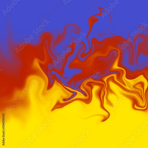 3 colors distorted