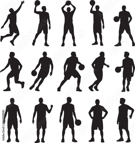 Slam Dunk Basketball Player Silhouette

Dribbling on the Court Vector Design

Basketball Shooter in Action Silhouette

Fast Break Play Silhouette Illustration

Street Basketball Game Scene Vector