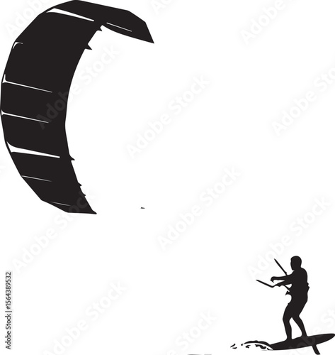 Skydiver in Freefall Silhouette

Parachuting Adventure Vector Design

Extreme Skydiving Action Illustration

High Altitude Parachute Jump Silhouette

Adrenaline Rush Skydiver Art