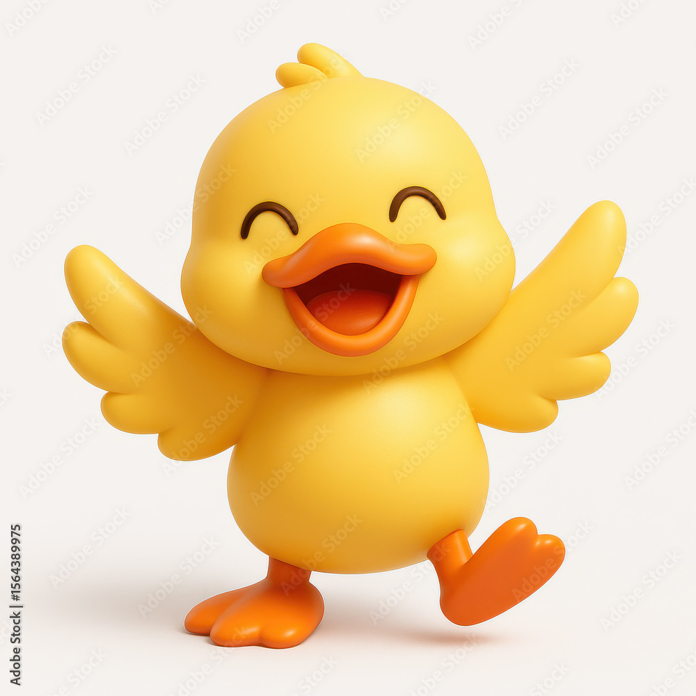 Obraz premium chicken 3D isolated on translucent