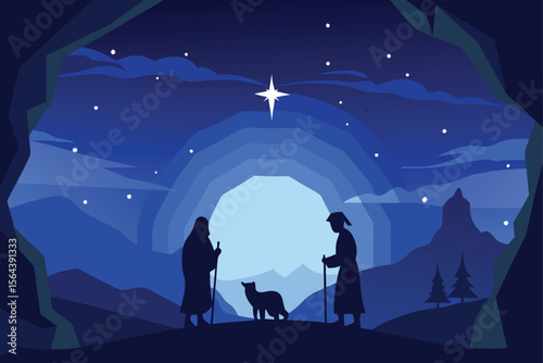 nativity scene with jesus