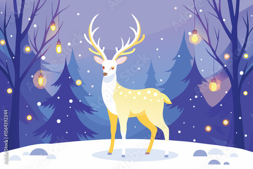 deer in the forest