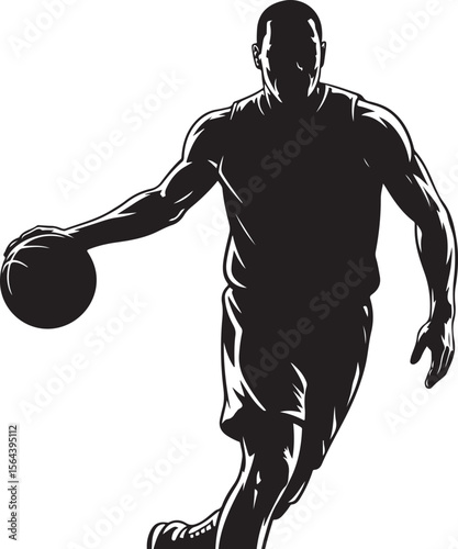 Slam Dunk Basketball Player Silhouette

Dribbling on the Court Vector Design

Basketball Shooter in Action Silhouette

Fast Break Play Silhouette Illustration

Street Basketball Game Scene Vector